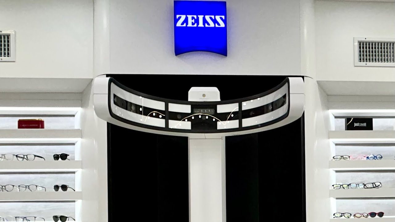 Equipamento Zeiss VISUFIT na loja