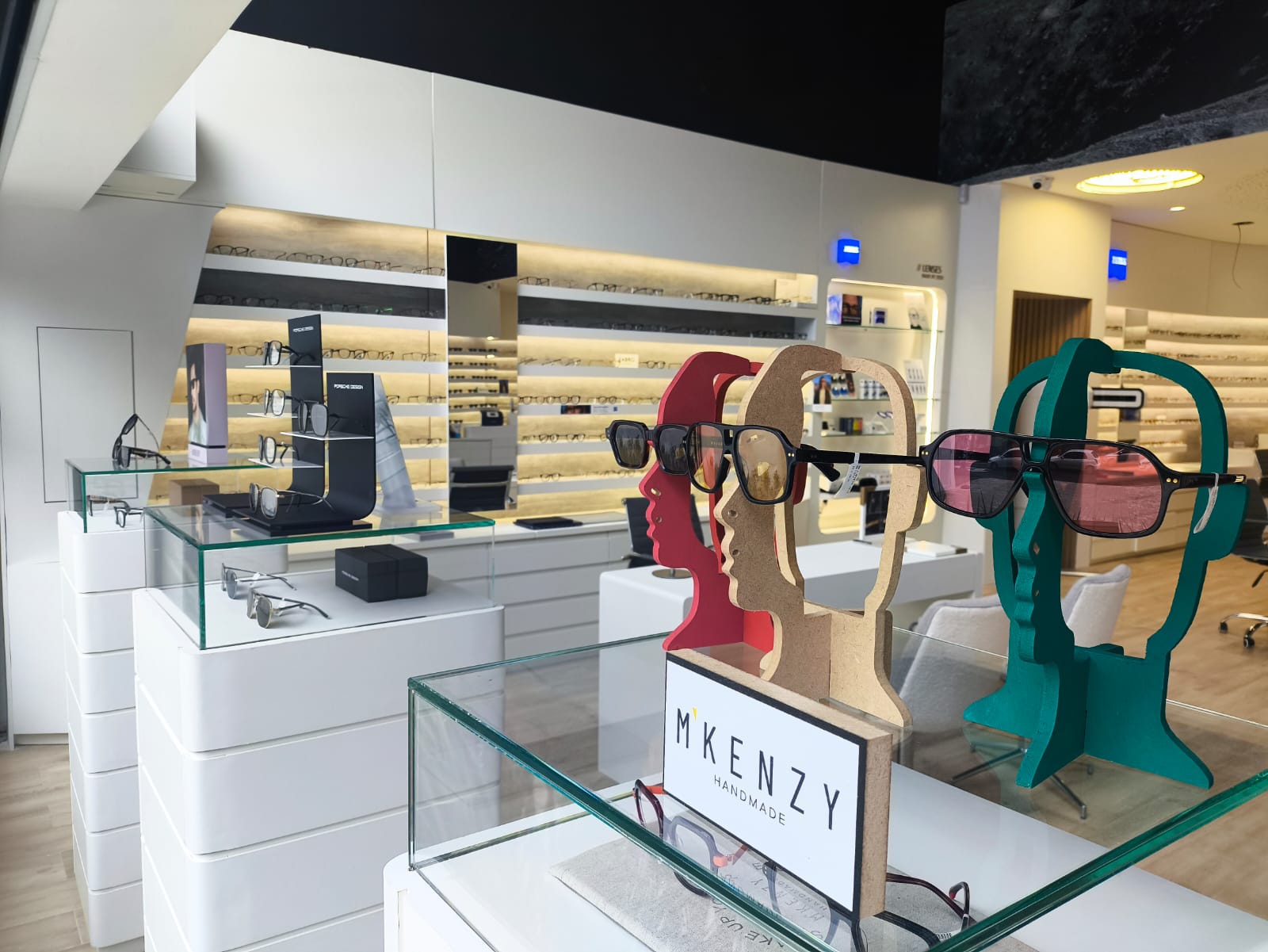 Armações Porsche Design e MKenzy